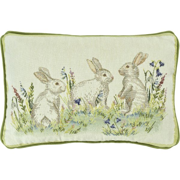 gefülltes Kissen Gobelin BUNNIES